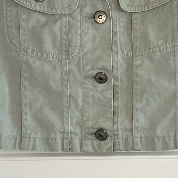 Vintage Banana Republic 100% Cotton Vest Full Button Sz XS Cowgirl Western - Picture 3 of 11